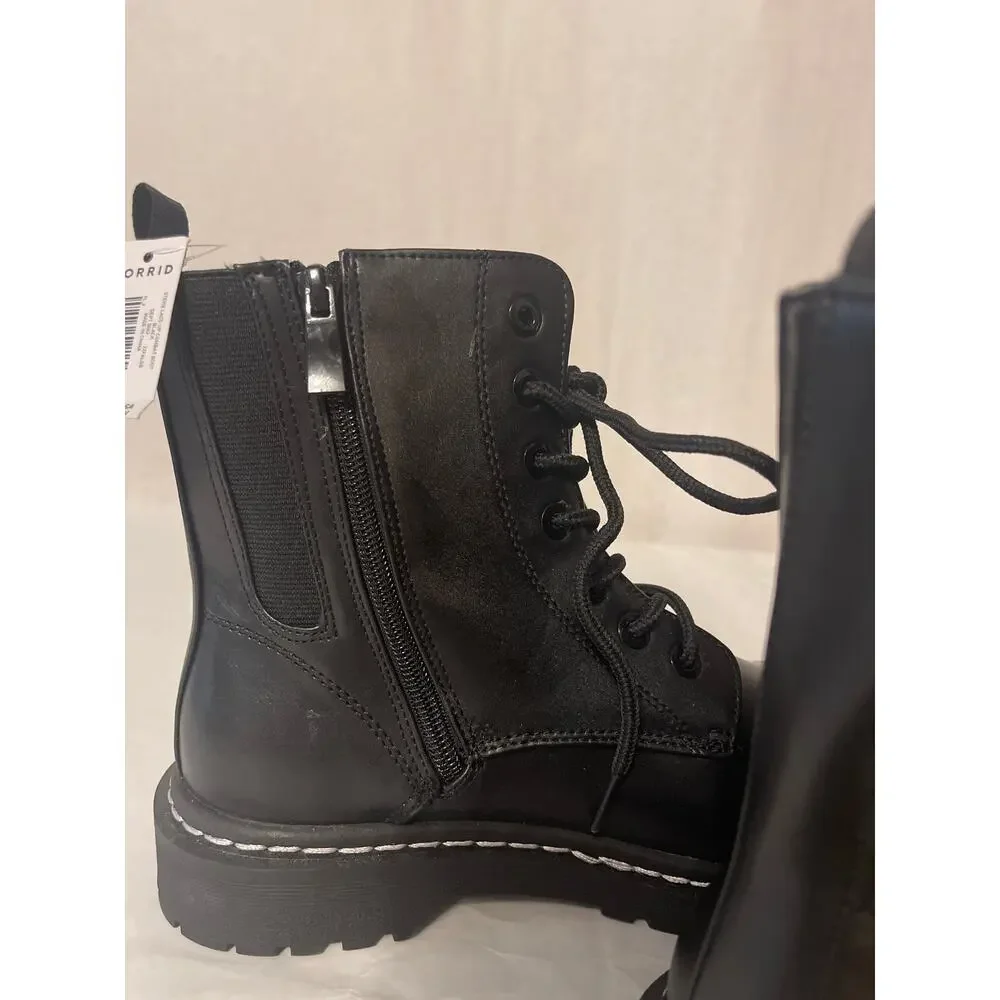 Torrid Black Ankle Boots - Picture 4 of 8